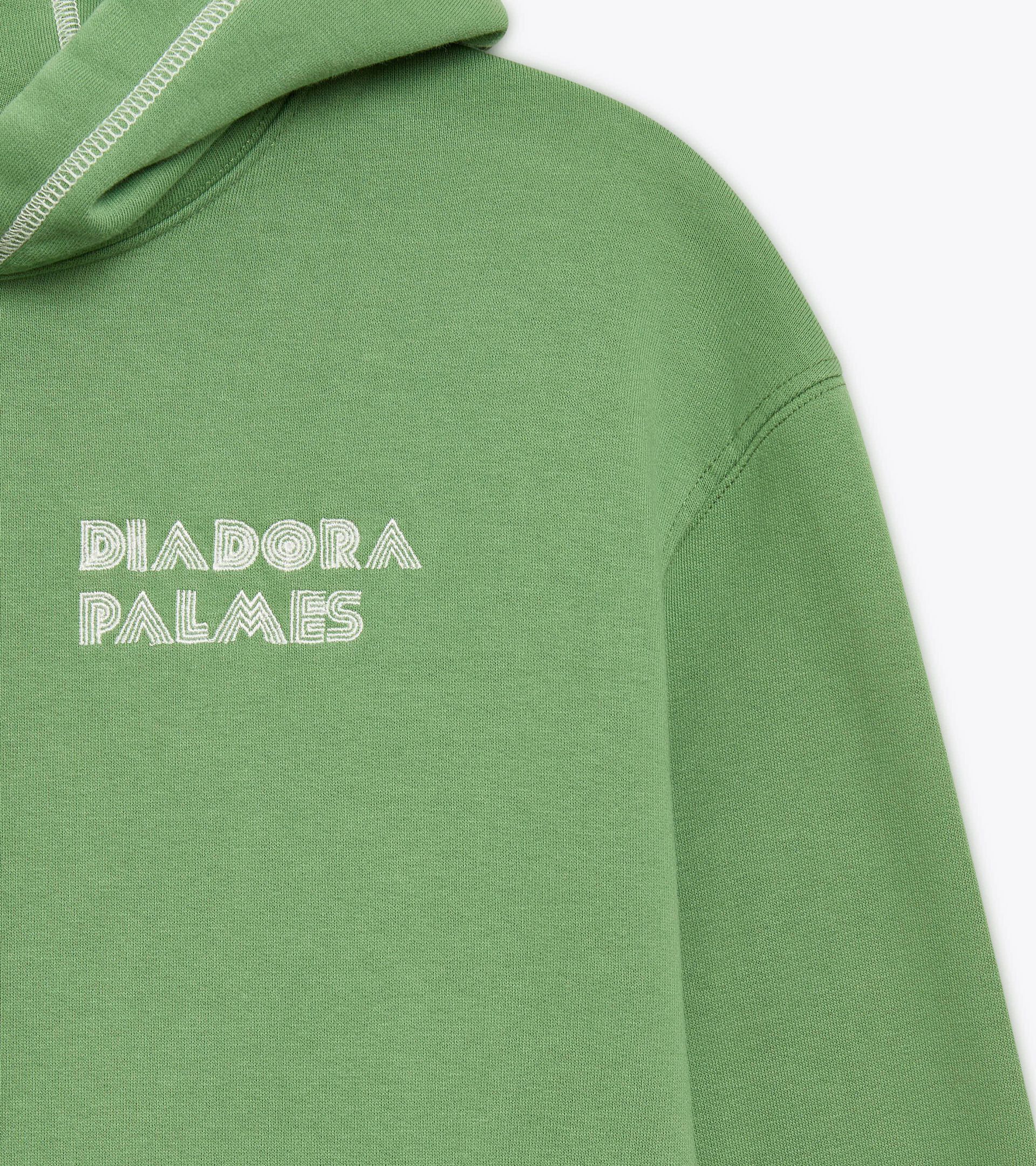 Sudadera Legacy - Made in Italy - Para todos los géneros HOODIE LEGACY VERDE HIEDRA INGLES - Diadora