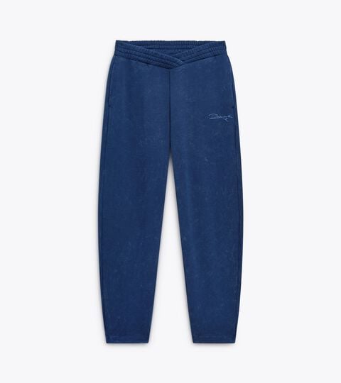 Retro-inspired Cotton Jogger pants - Slim Fit - Women&rsquo;s
 L. JOGGER PANTS AVENUE LAB NAVY PEONY - Diadora