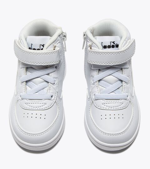 RAPTOR MID TD, WHITE/WHITE/WHITE Sports shoes - Toddlers 1-4 years RAPTOR MID TD WHITE/WHITE/WHITE - Diadora