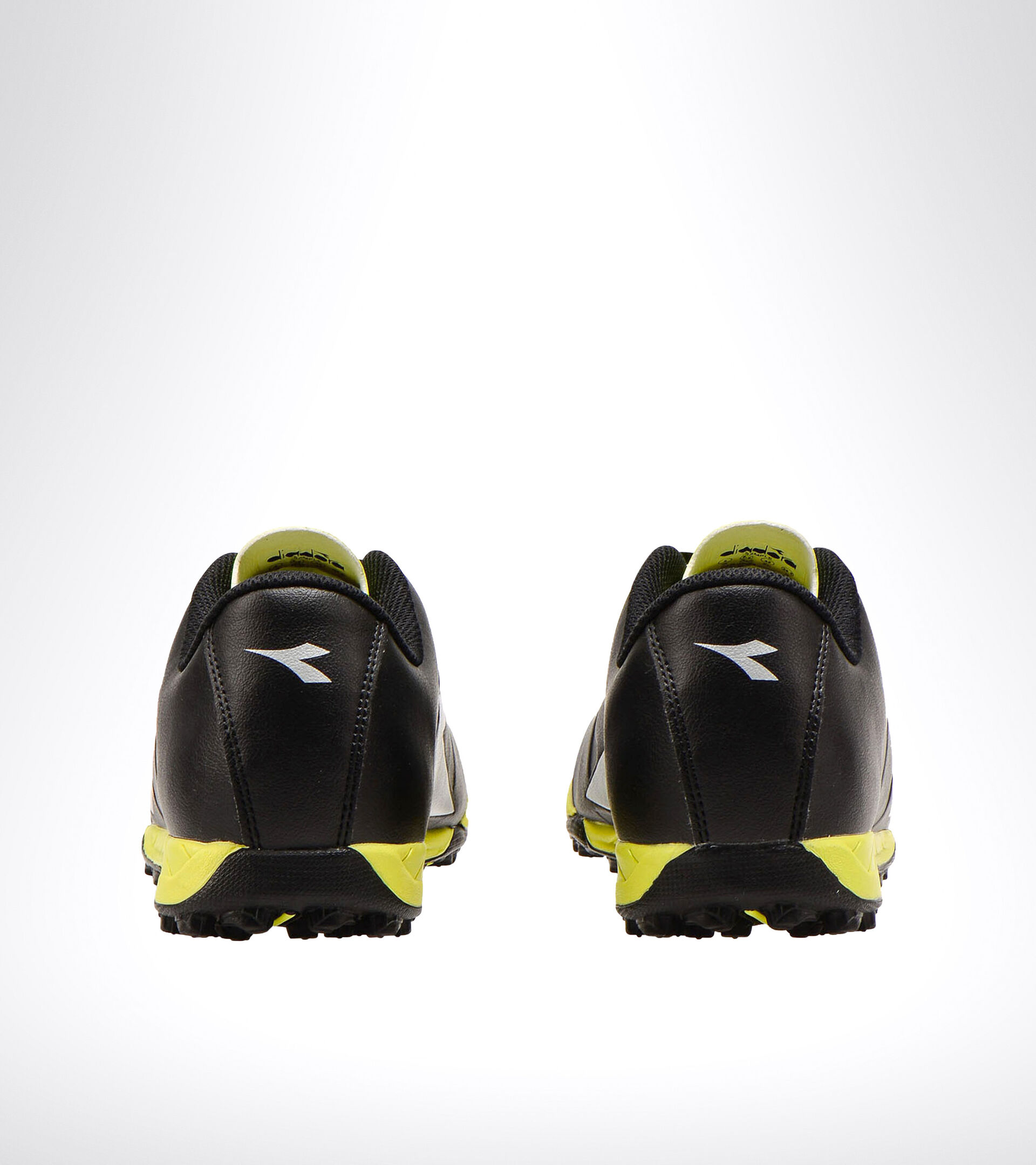 Chaussures de football pour terrains durs ou gazon synthétique PICHICHI 3 TF NERO/GIALLO FL DD/ARGENTO - Diadora