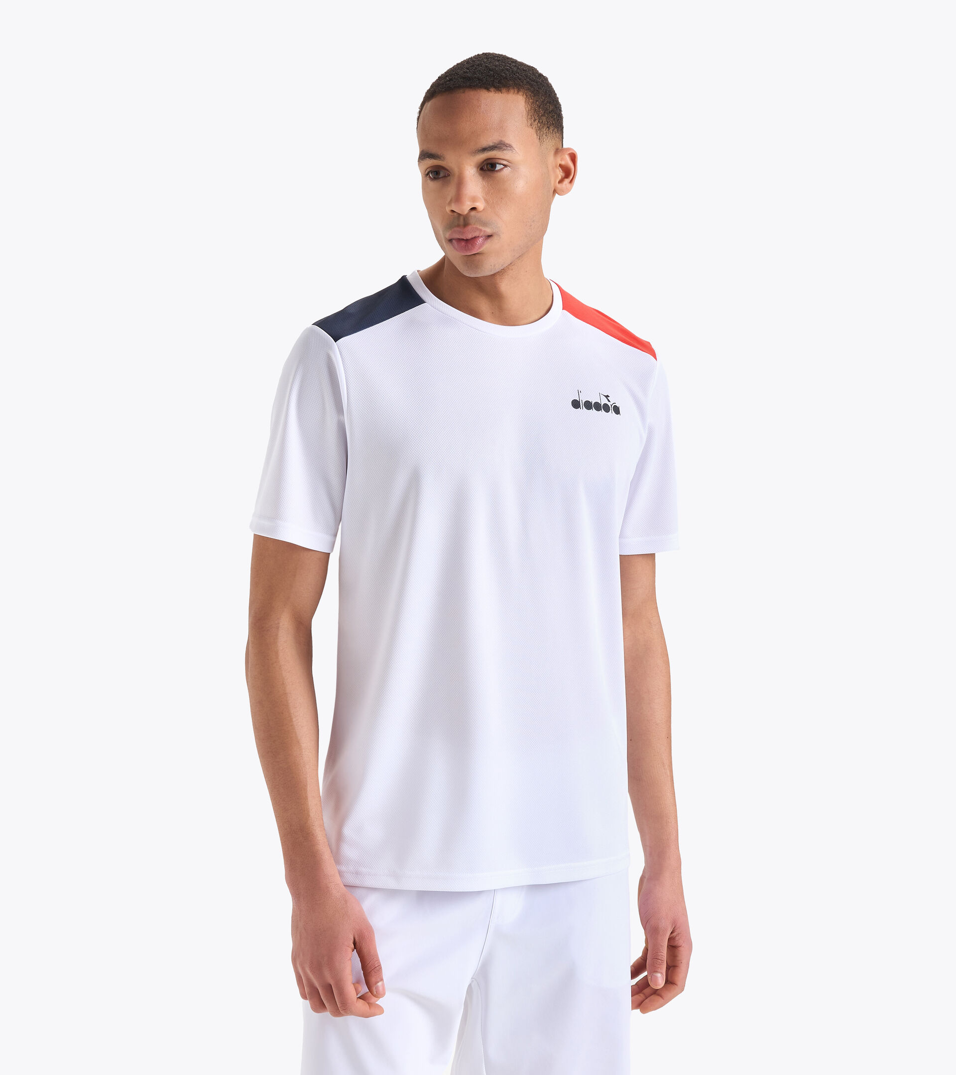 Camiseta de tenis - Hombre SS CORE T-SHIRT T BLANCO VIVO - Diadora