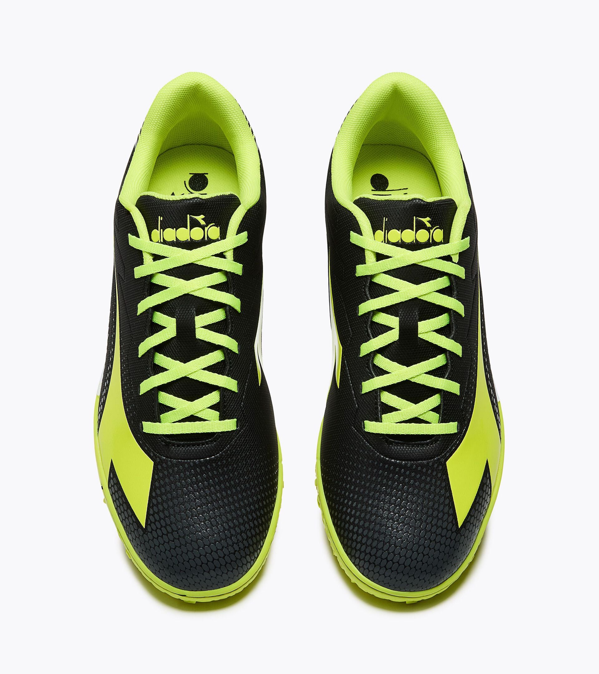 Synthetic pitch five-a-side football boots - Men&rsquo;s PICHICHI 9 TF BLACK/FLUO YELLOW DIADORA - Diadora