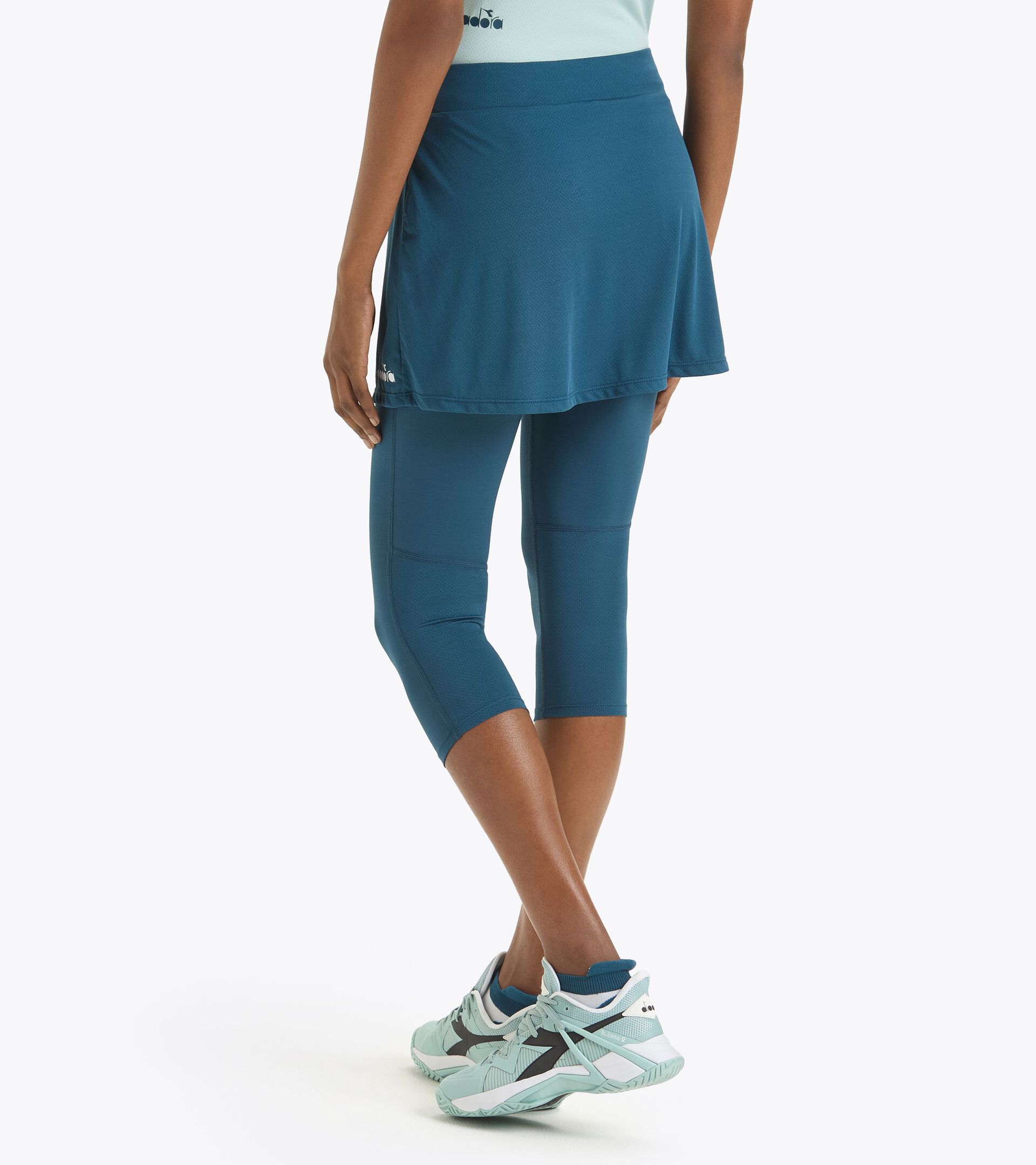 Tennis skirt with integrated 3/4-length leggings - Women’s
 L. POWER SKIRT LEGION BLUE - Diadora