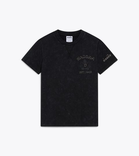 Short-sleeved T-shirt - Regular fit - Women's L. T-SHIRT SS AVENUE LAB I BLACK COAL - Diadora