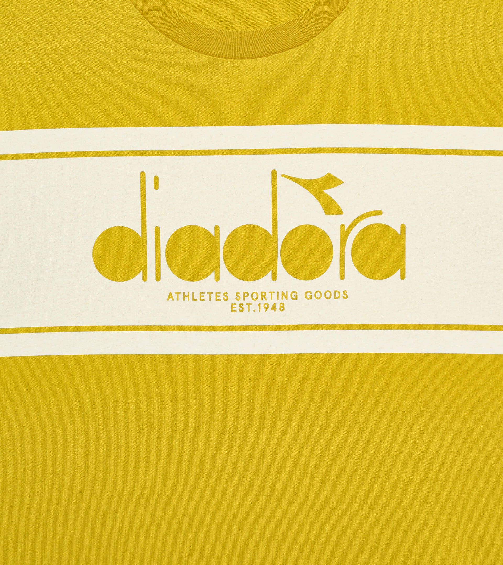 T-shirt - Genre neutre T-SHIRT SS LOGO JAUNE D OEUF - Diadora