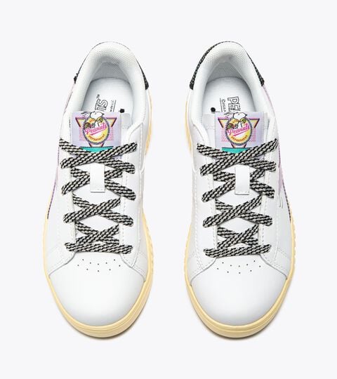 GAME STEP P PEANUTS PS, BIANCO/VLA CARDO SELVATICO/NRO Sneaker sportiva Peanuts - Bambine - 4-8 anni
GAME STEP P PEANUTS PS BIANCO/VLA CARDO SELVATICO/NRO - Diadora