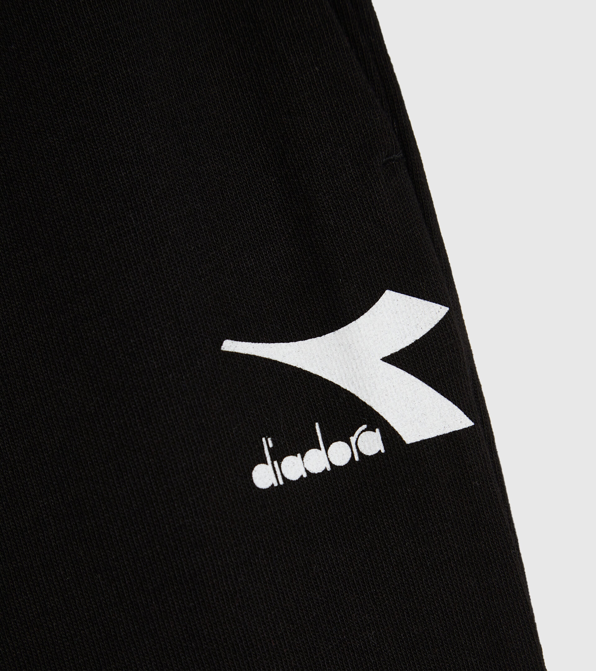 Cotton sports trousers - Unisex JU.CUFF PANTS RAINBOW BLACK - Diadora