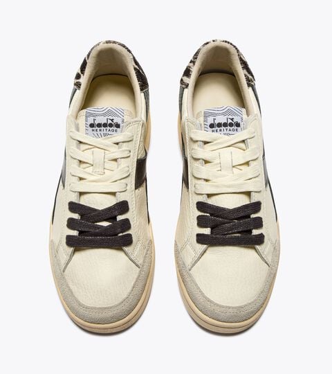 PRESTIGE SAFARI WN, BLANC PAPYRUS Sneakers Heritage - Femme PRESTIGE SAFARI WN BLANC PAPYRUS - Diadora