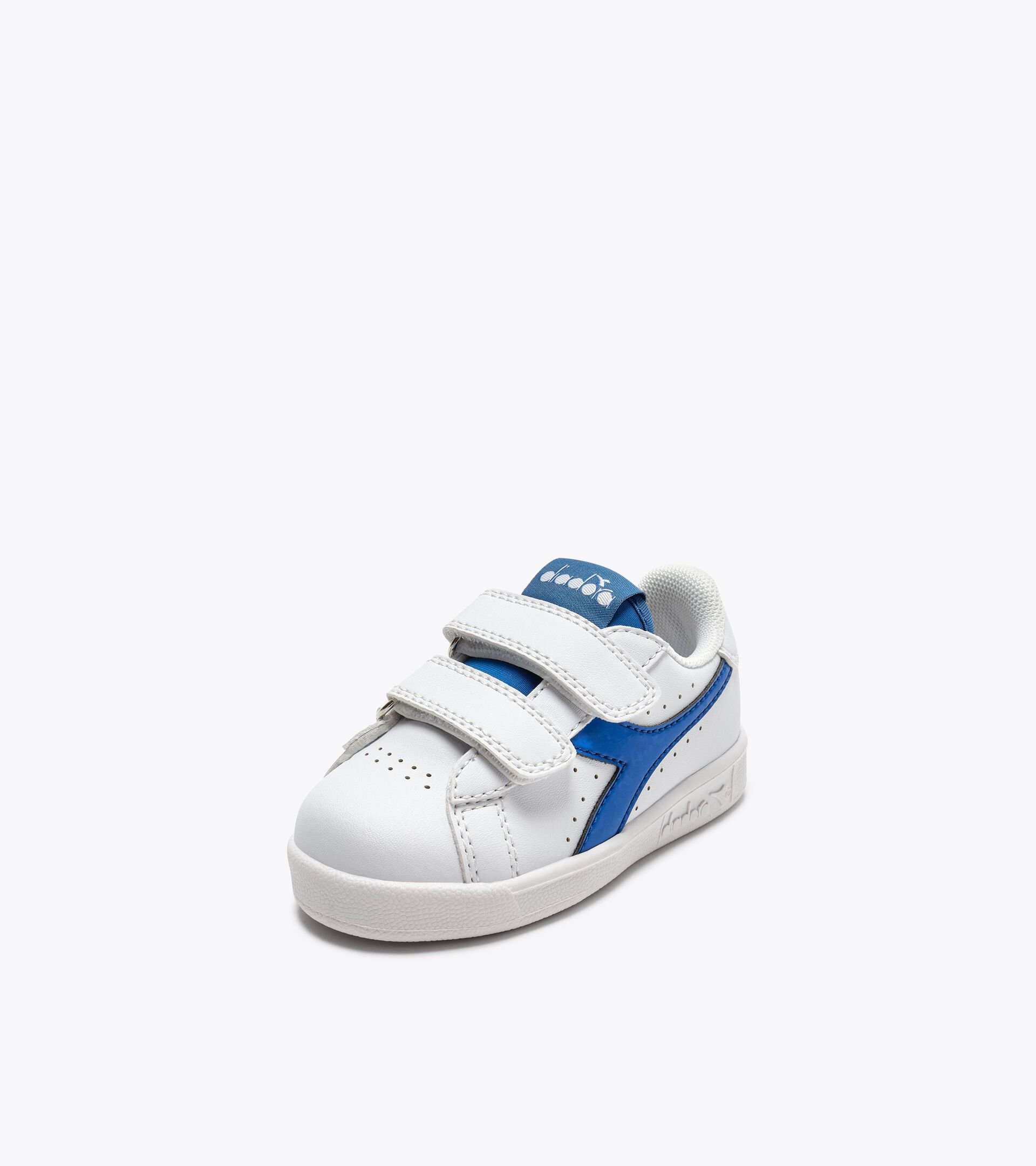 Velcro-closure kids&rsquo; shoe - 1 to 4 years old GAME P POOL TD VALLARTA BLUE - Diadora