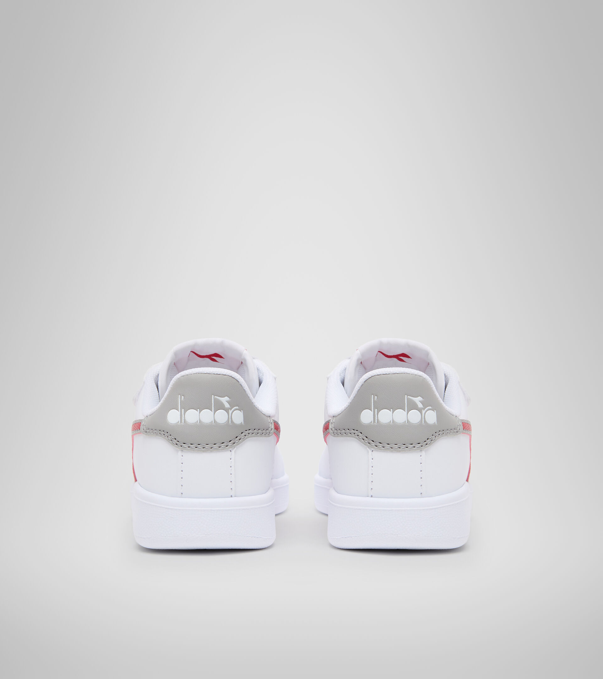 Sports shoes - Kids 4-8 years GAME P PS WHITE/TANGO RED - Diadora