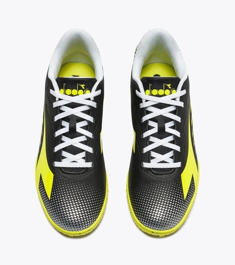 Chaussures de football pour terrains synth&eacute;tiques - Homme
 PICHICHI 8 TFR NERO/GIALLO FL DD/ARGENTO DD - Diadora