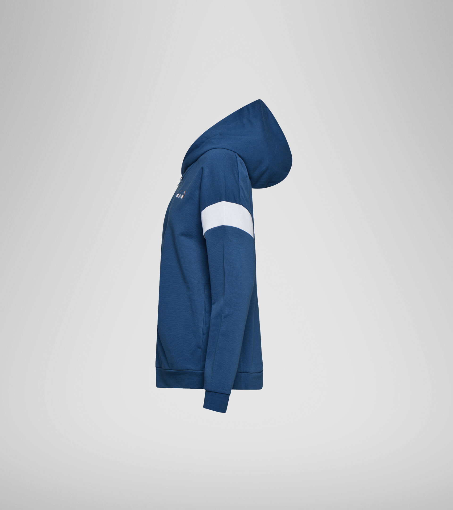 Hooded sweatshirt - Women L. HOODIE FZ SPOTLIGHT ENSIGN BLUE - Diadora