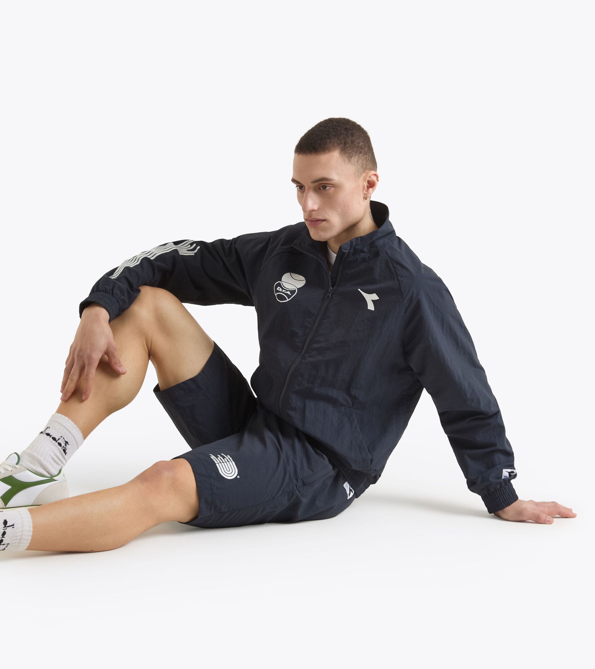 Bermuda shorts - Cross category - All-gender BERMUDA SPORT BLUE DENIM - Diadora