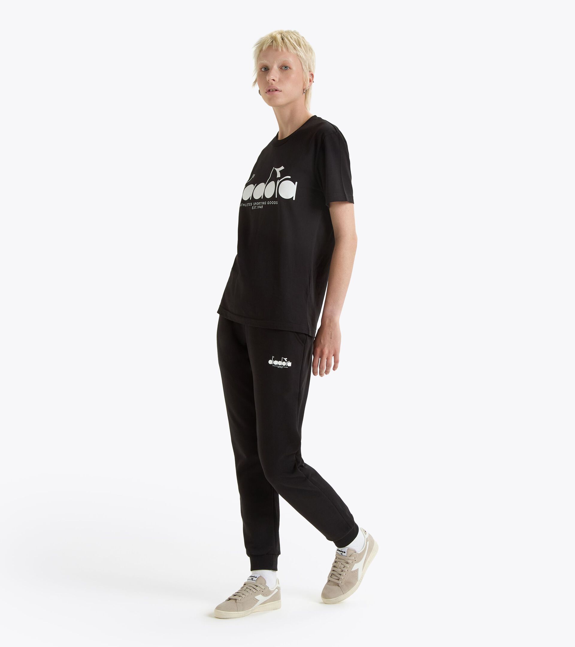 PANTS LOGO, BLACK, hi-res
