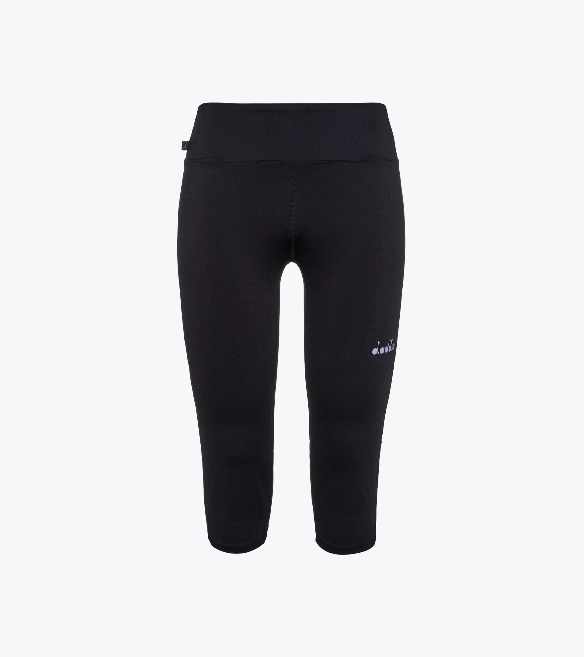 Sport-Leggings in 3/4-Länge - Damen L. 3/4 TIGHTS RUN CREW SCHWARZ - Diadora