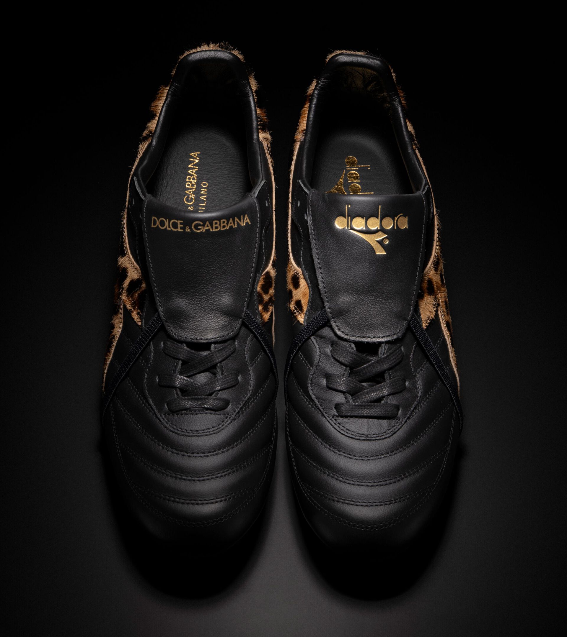 Football boot - Dolce&Gabbana x Diadora - Made in Italy BRASIL DOLCE&GABBANA BLACK - Diadora