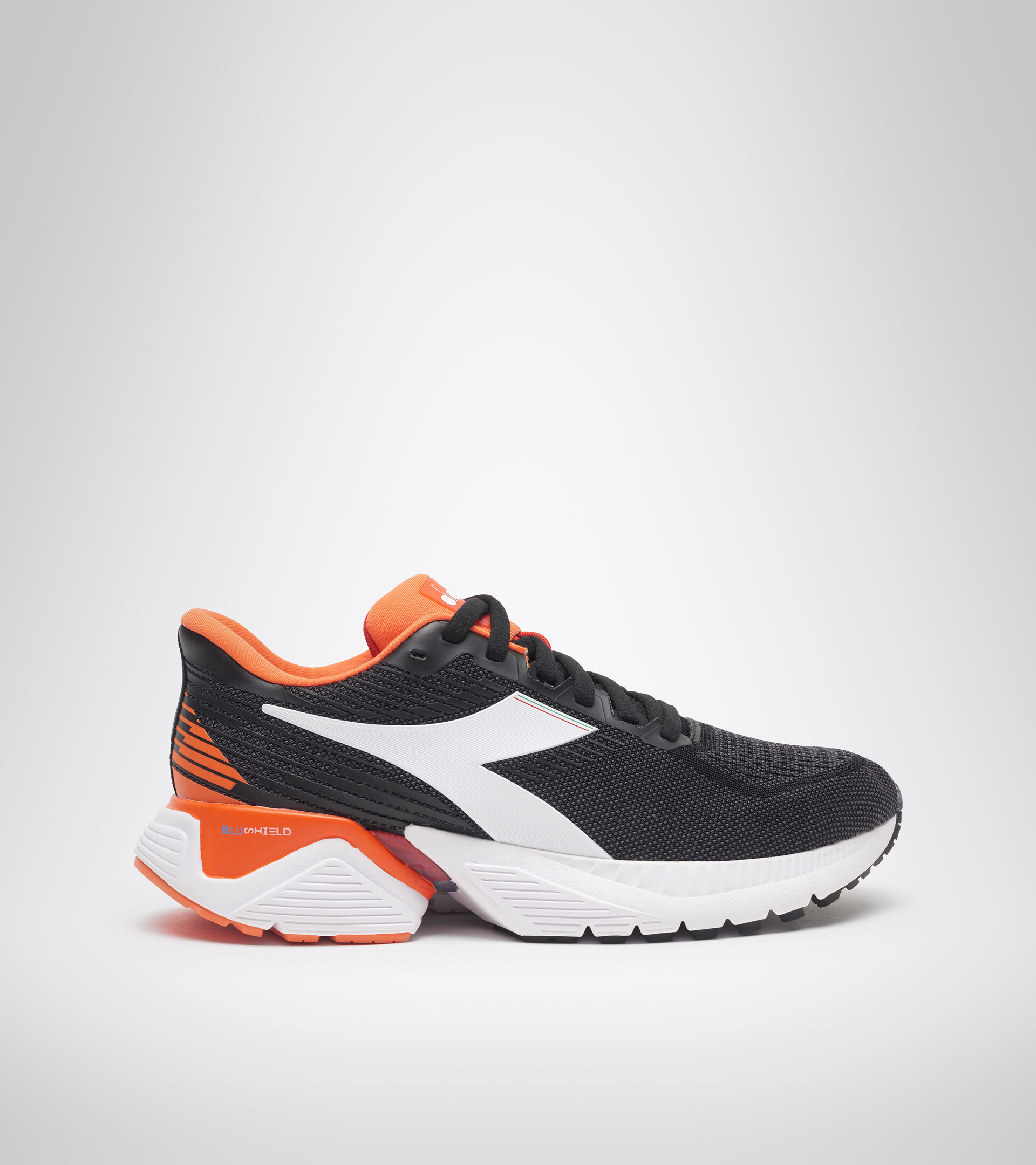 Scarpa da running - Donna MYTHOS BLUSHIELD VIGORE W NERO/BIANCO/ARANCIO VERMIGLIO - Diadora