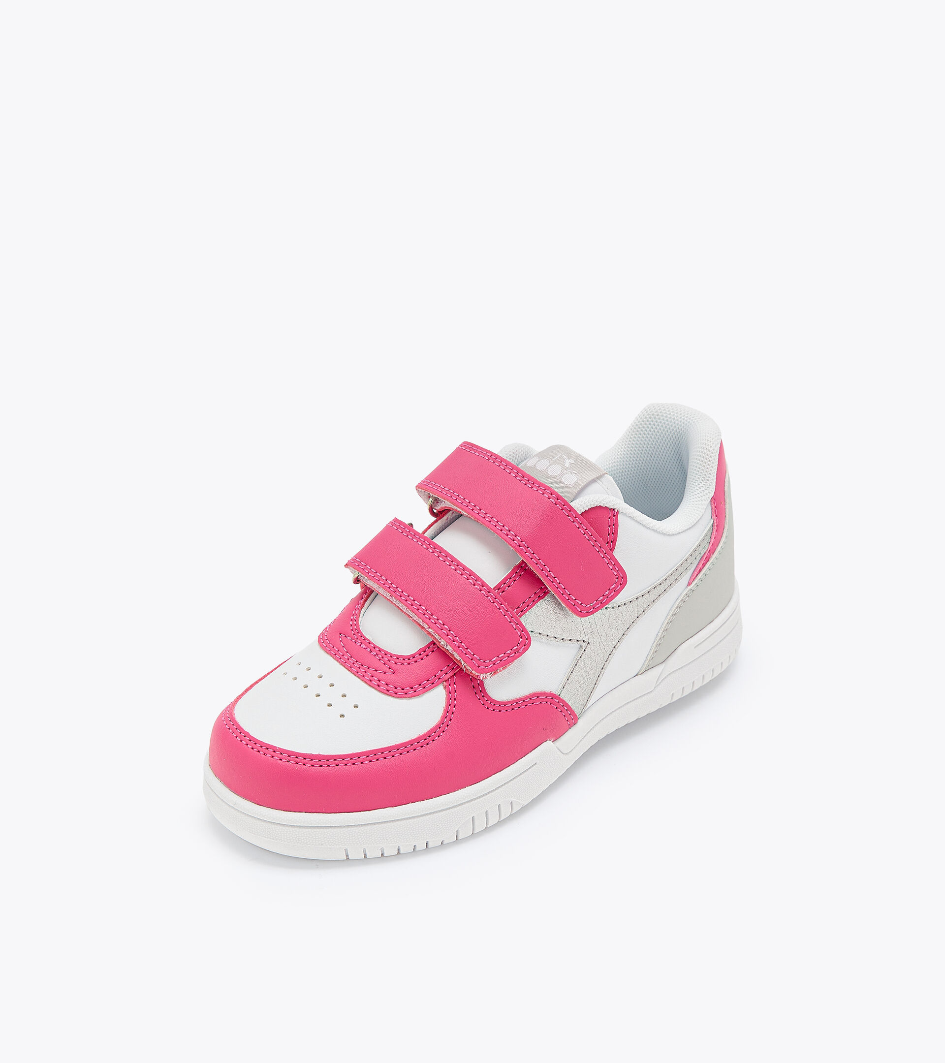 Zapatillas deportivas - Niños 4-8 años RAPTOR LOW PS ROSADO AQUILEA/PLATA - Diadora