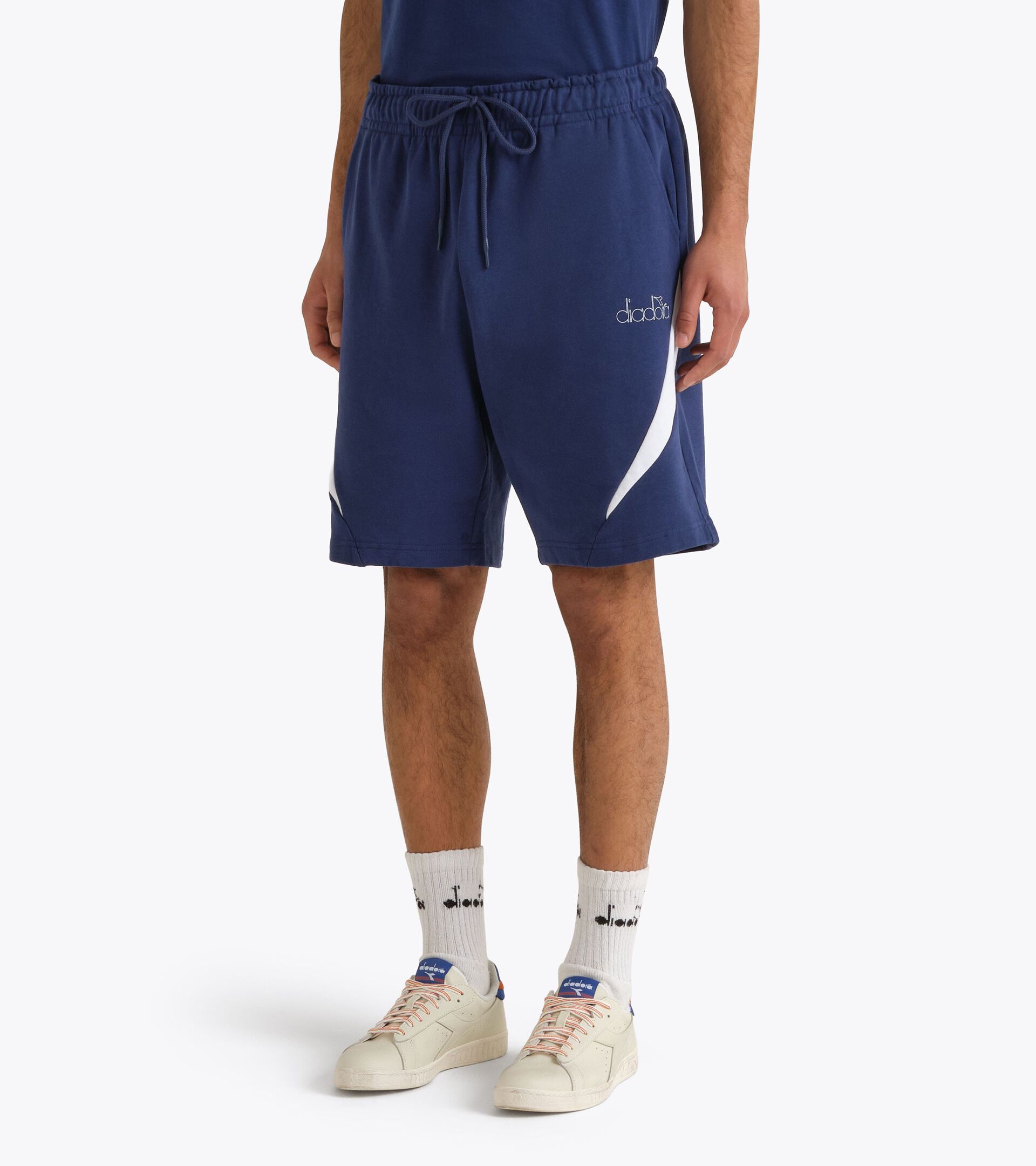Logo Bermuda Shorts - All-gender BERMUDA LOGO EXC. NAVY PEONY - Diadora