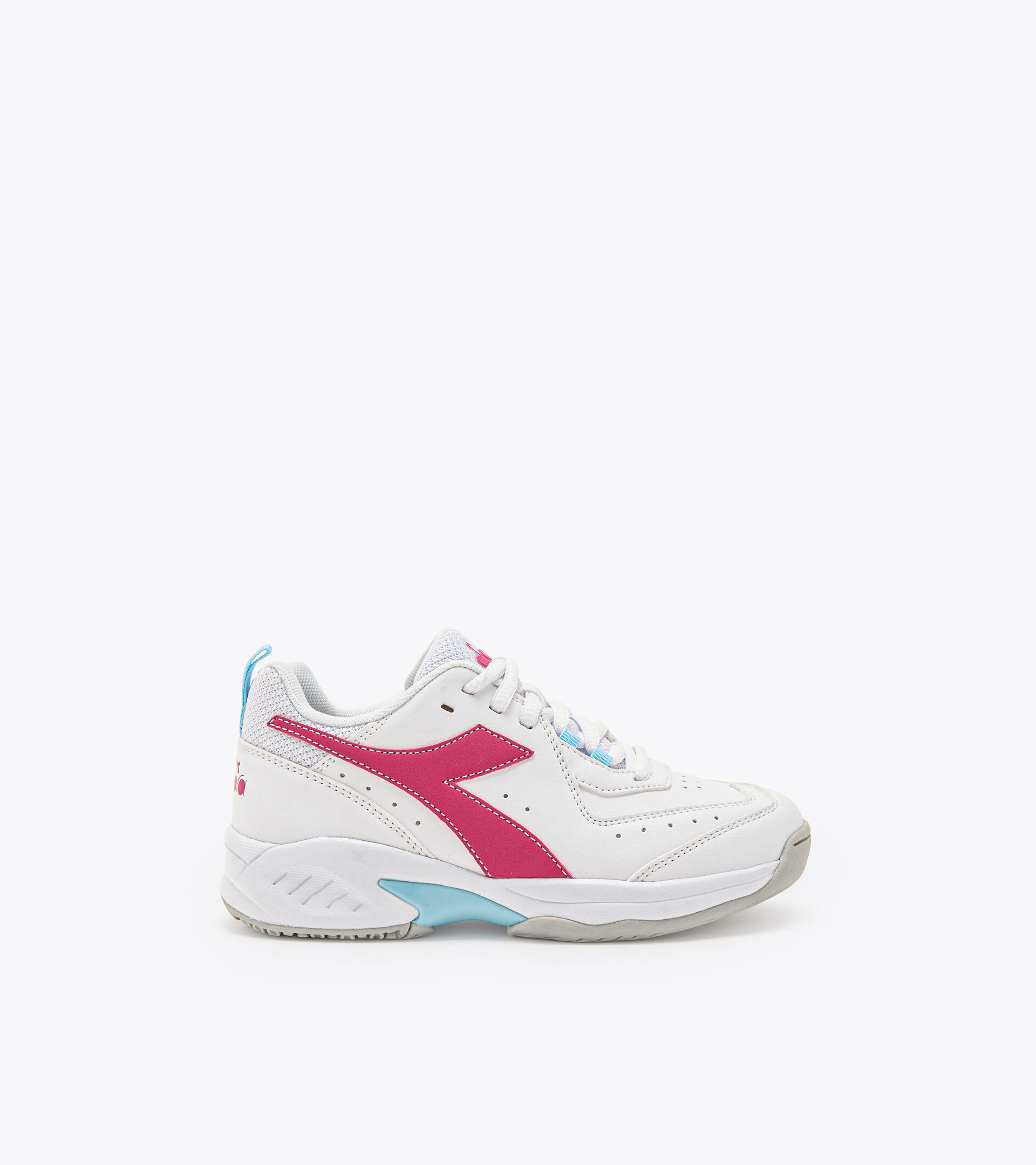 Tennis shoes - Youth S. CHALLENGE 5 SL JR WHITE/PINK LADY - Diadora
