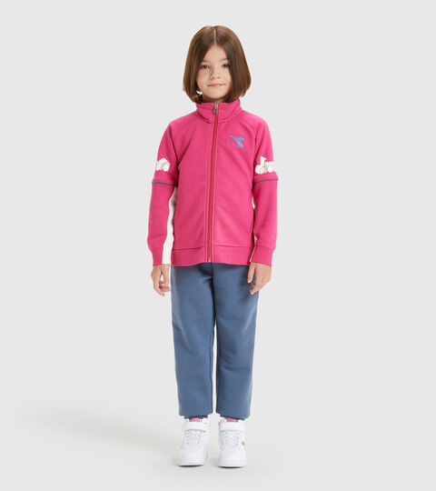 Survêtement - Enfants JU. FZ TRACKSUIT CUBIC MAGENTA - Diadora