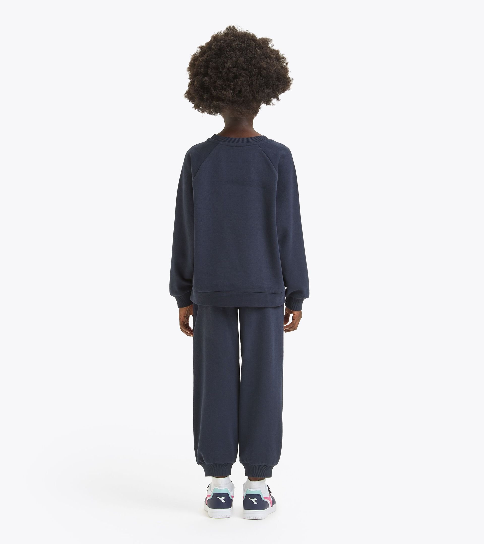 Sporty set - Girl JG. TRACKSUIT GLOSS CLASSIC NAVY - Diadora