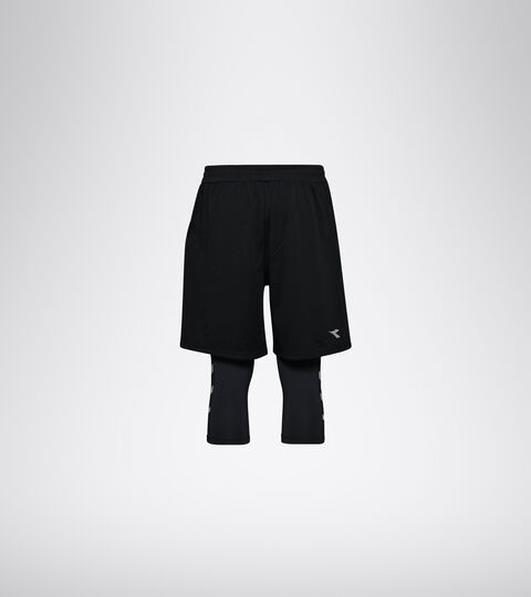 POWER SHORTS BE ONE, NEGRO Shorts para correr - Hombre POWER SHORTS BE ONE NEGRO - Diadora
