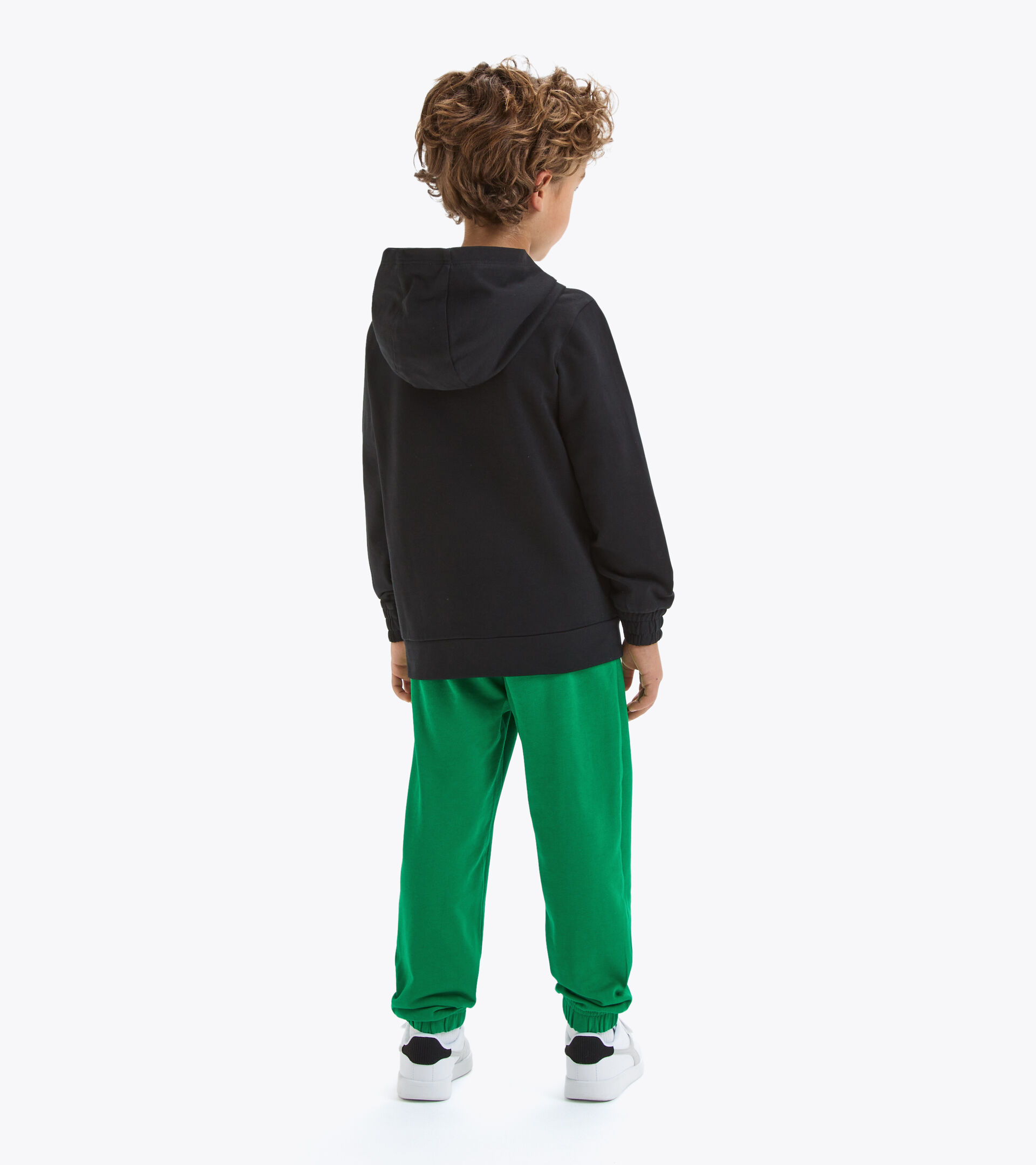 Junior tracksuit - Boys JB.TRACKSUIT HD FZ BLACK - Diadora