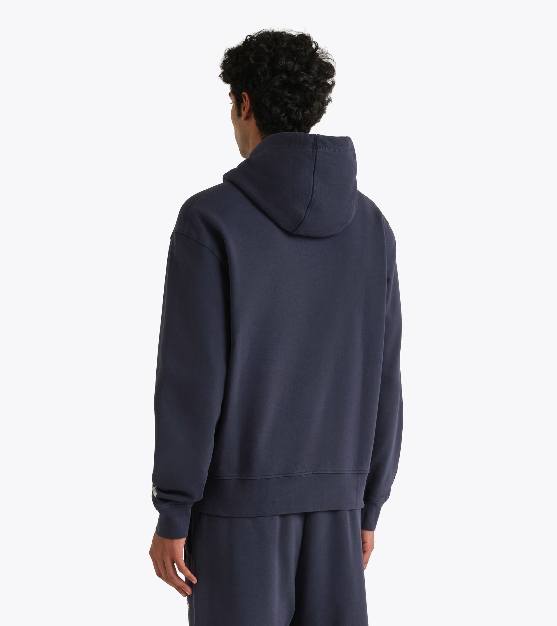 Legacy Hoodie - Made In Italy - All-gender
 HOODIE LEGACY BLUE DENIM - Diadora