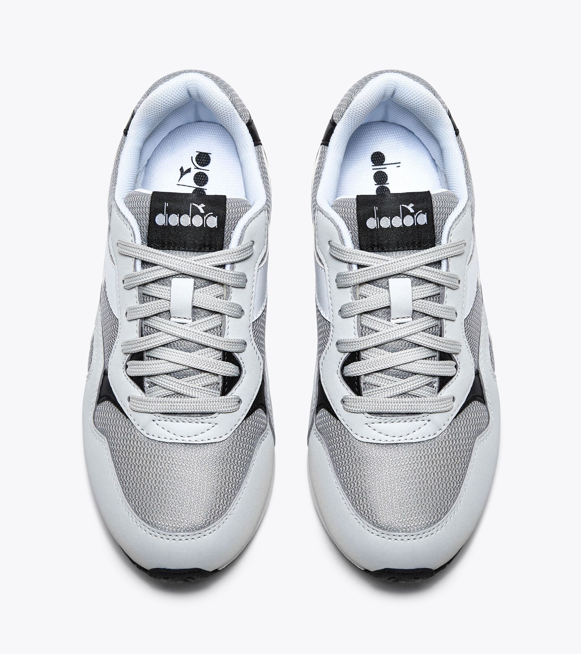 Sports shoes - Youth 8-16 years N.92 GS ULTIMATE GRAY/BLACK - Diadora