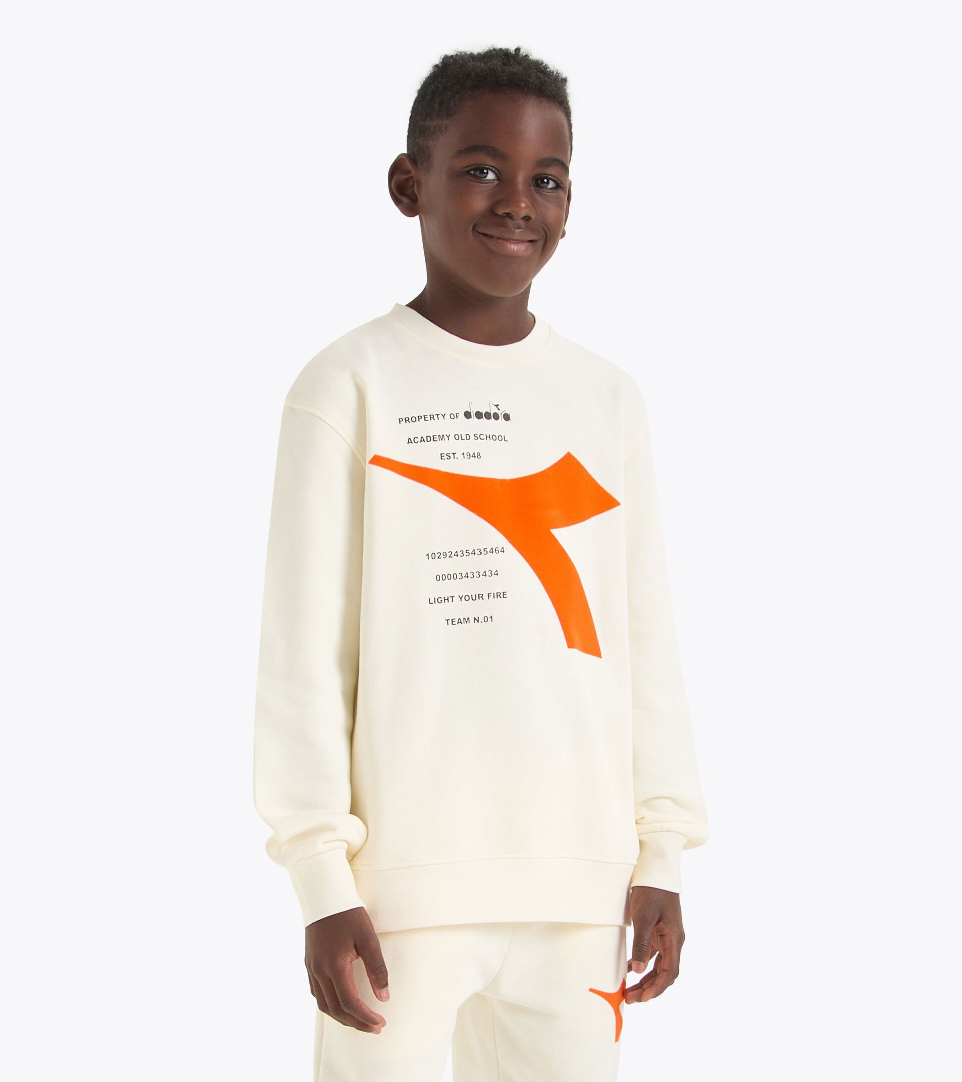 Crewneck sweatshirt - Boy
 JB. SWEATSHIRT CREW FREGIO SOLITARY STAR - Diadora