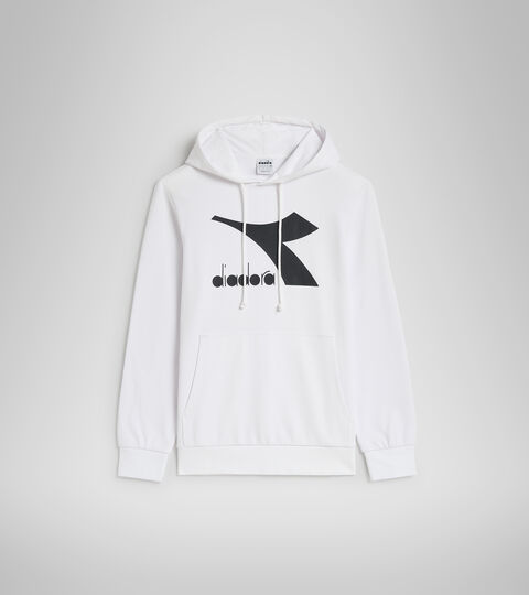 HOODIE CHROMIA, OPTICAL WHITE Cotton hoodie - Men HOODIE CHROMIA OPTICAL WHITE - Diadora