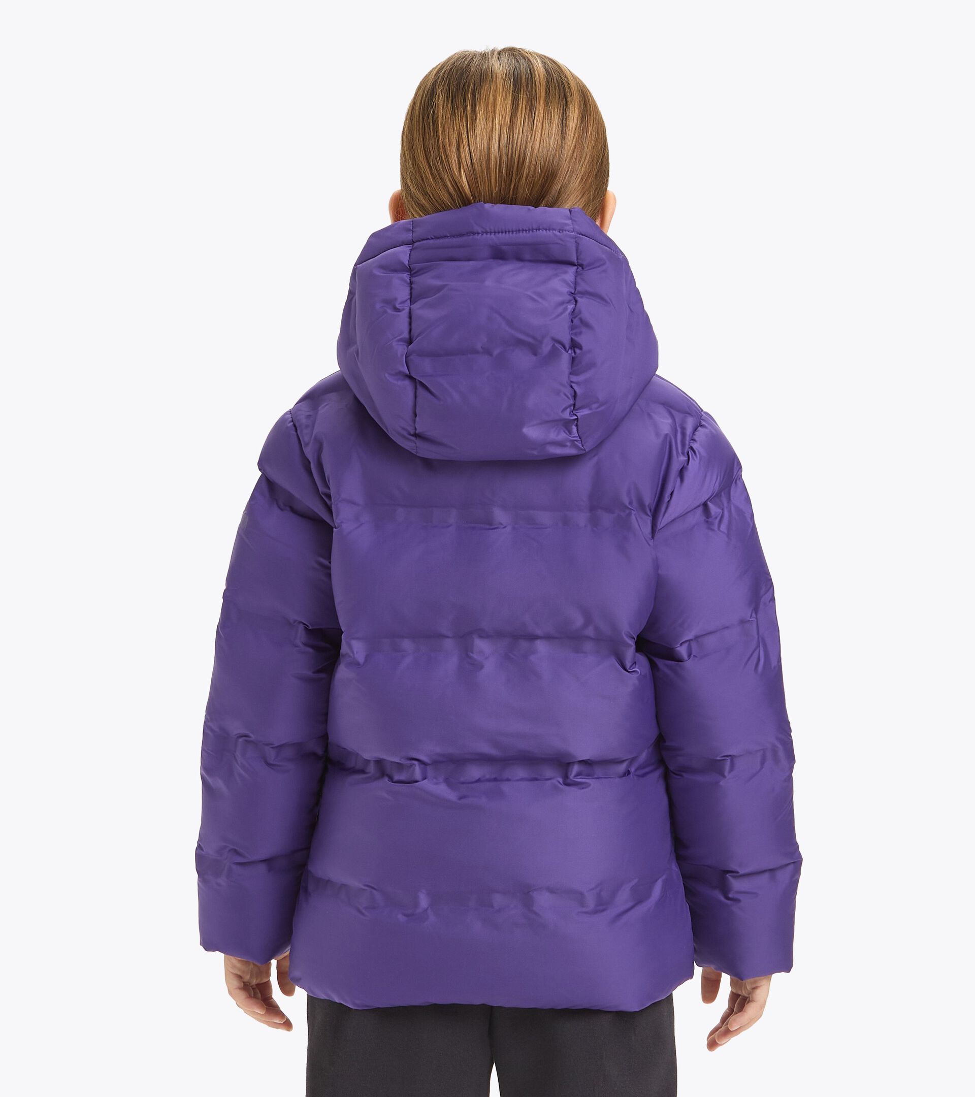 Giacca imbottita - Bambina JG. HOODIE INSULATED JACKET VIOLA FIORE DELLA PASSIONE - Diadora