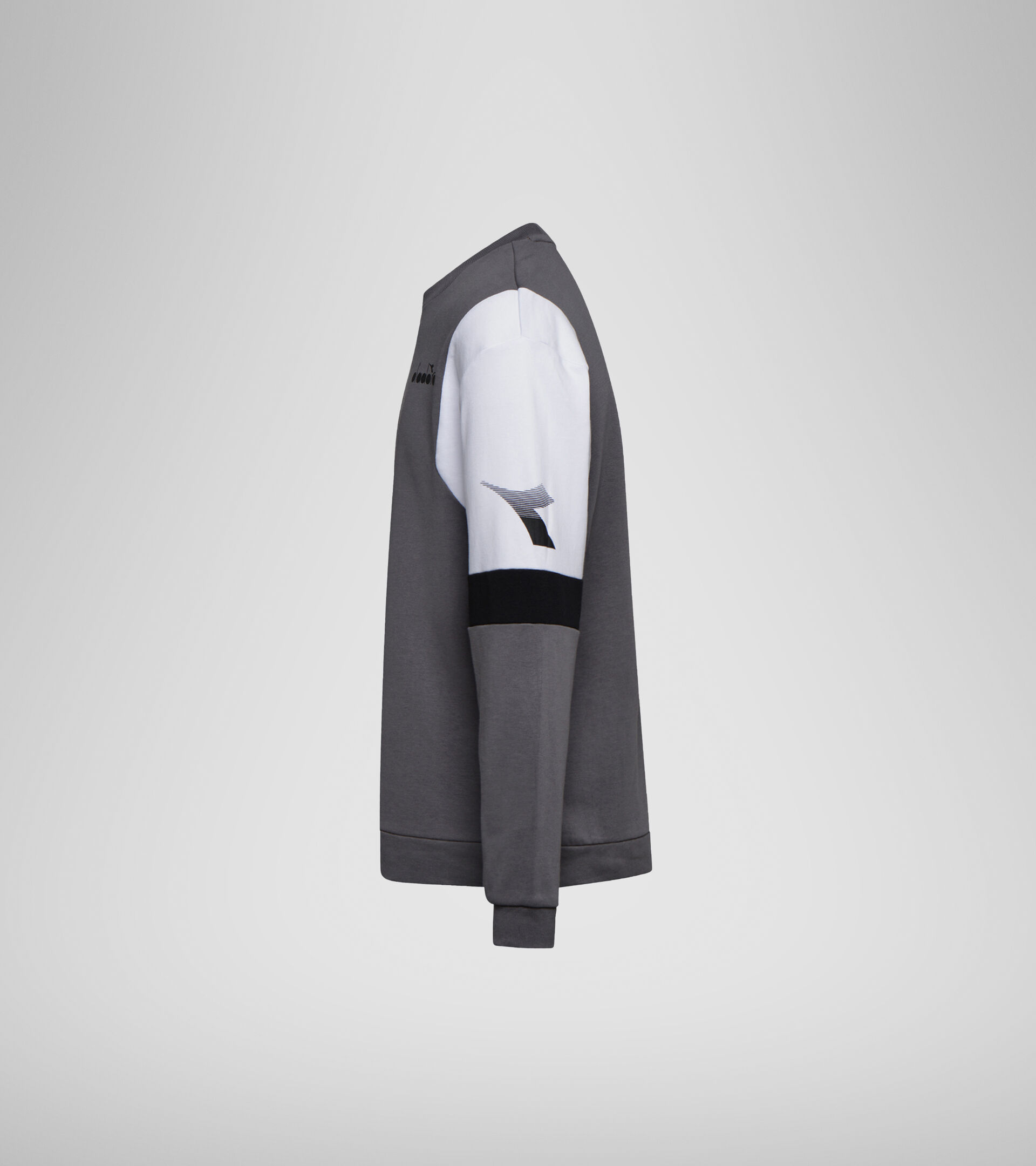 Crew-neck sweatshirt - Men SWEATSHIRT CREW DIADORA CLUB STORM GRAY (75069) - Diadora