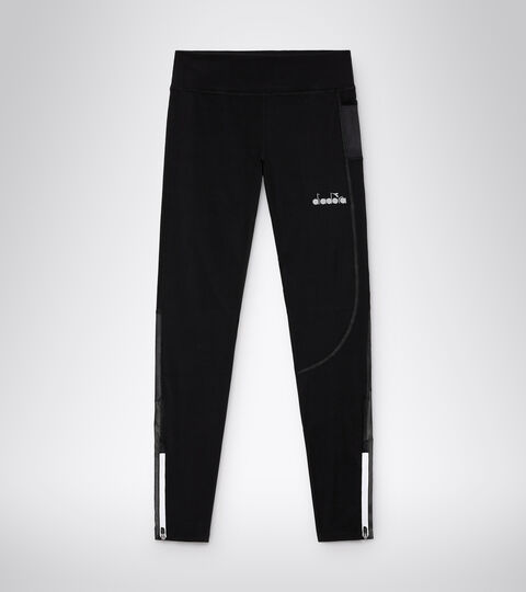 L. WINTER RUNNING TIGHTS, NERO Pantaloni da running invernali - Donna L. WINTER RUNNING TIGHTS NERO - Diadora