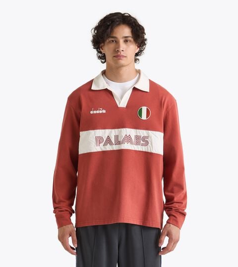 Legacy Polo - Made in Italy - All-gender
POLO LS LEGACY BROWN BURNT BRICK - Diadora