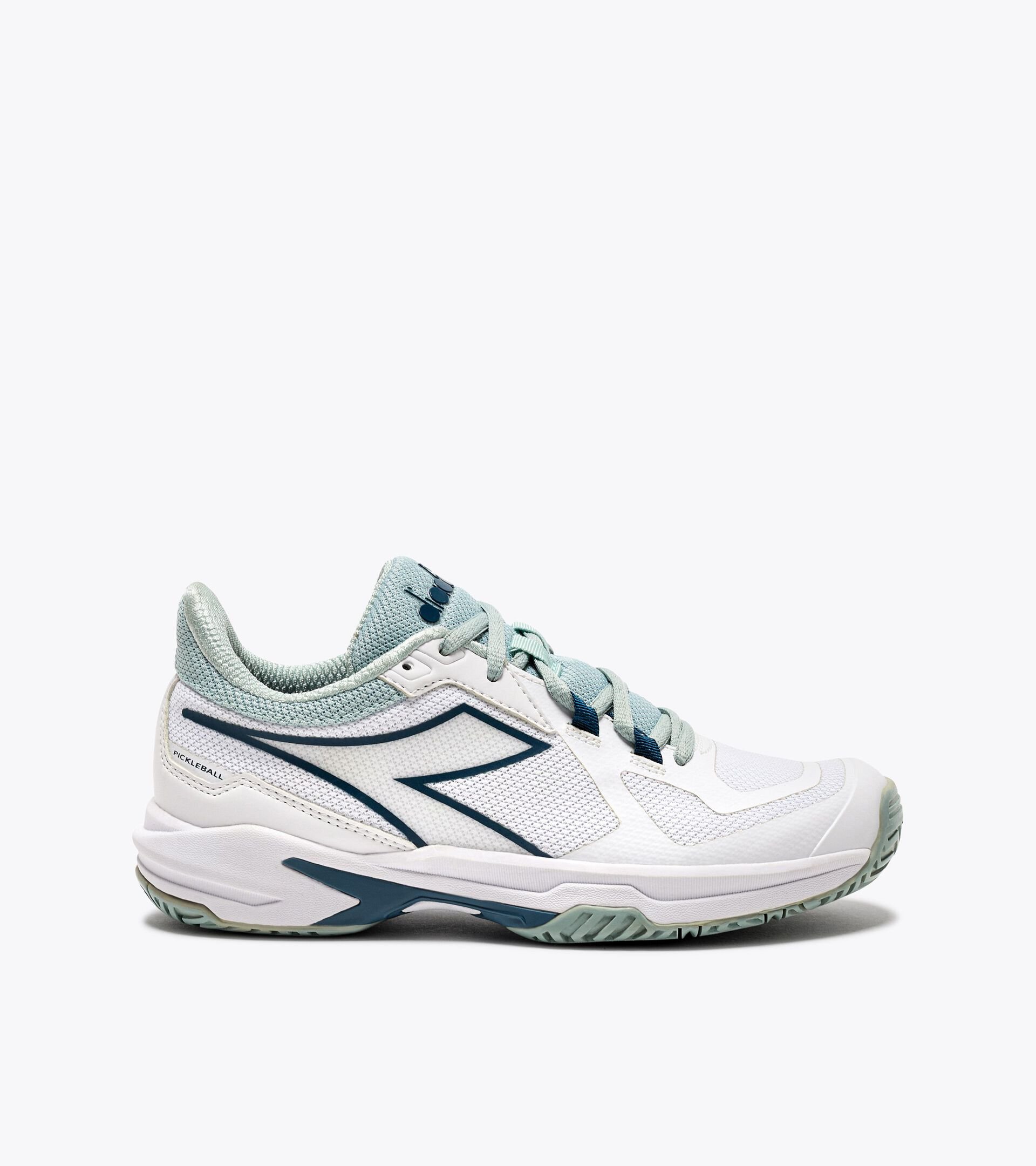 Zapatillas de pickleball para terrenos duros y/o de tierra batida - Mujer TROFEO 2 W AG PKL BLANCO/AZUL LEGION - Diadora