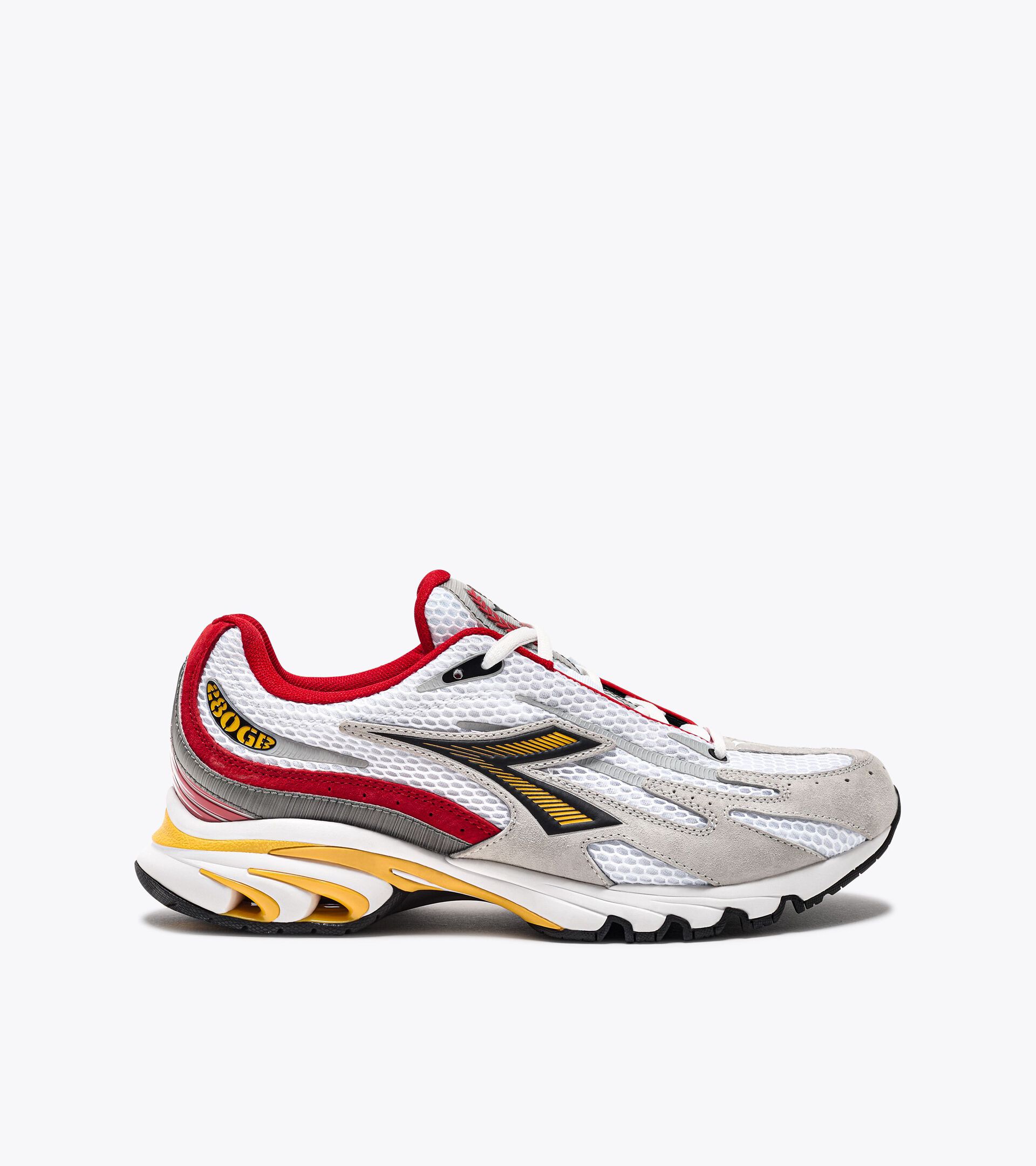 Sports sneakers - Gender Neutral
 MYTHOS PROPULSION 280 MASCOTTE SUPER WHITE /CARMINE RED - Diadora