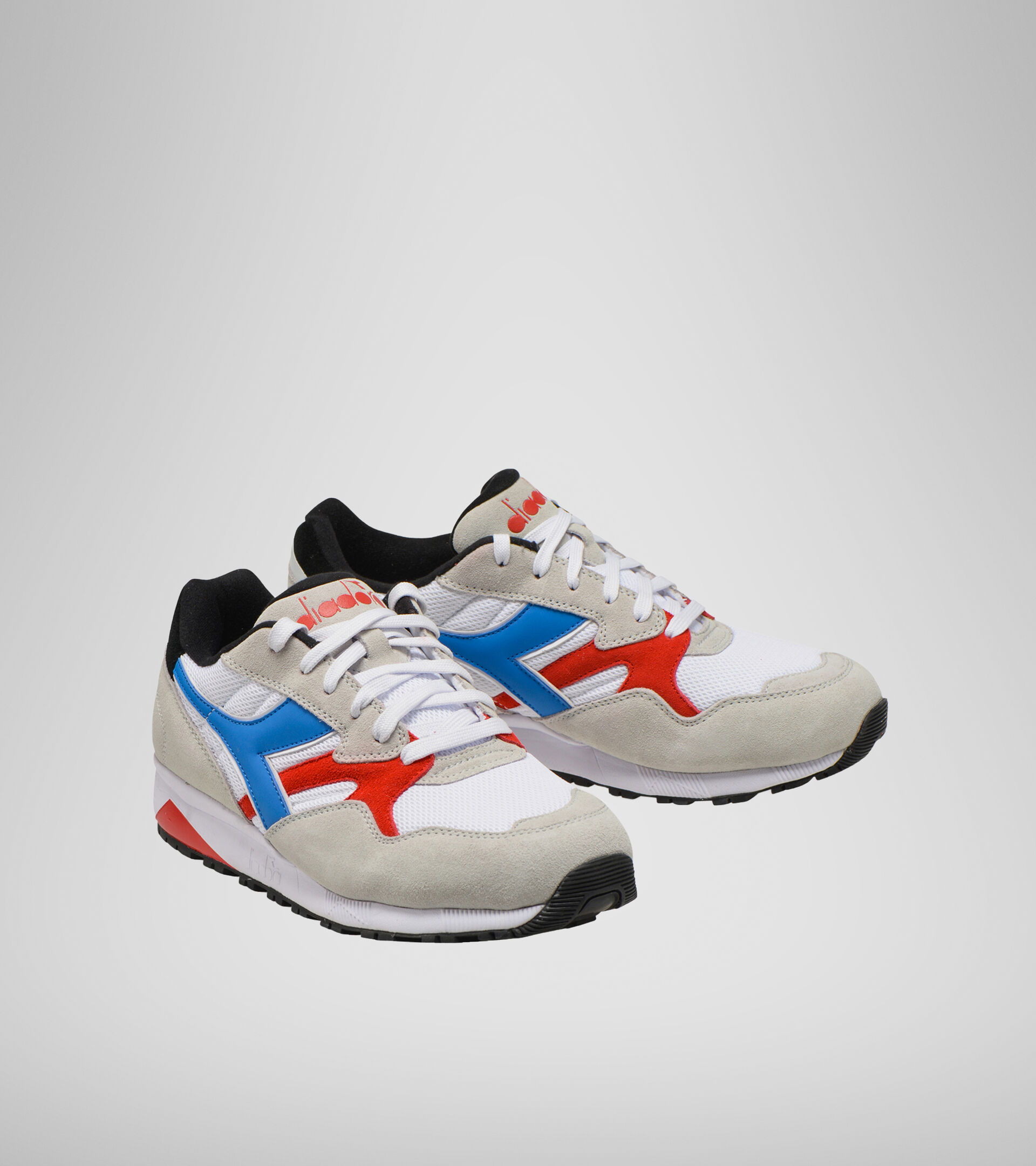 Trainer - Unisex N902 S WHT/BRILLIANT BLUE/FIERY RED - Diadora