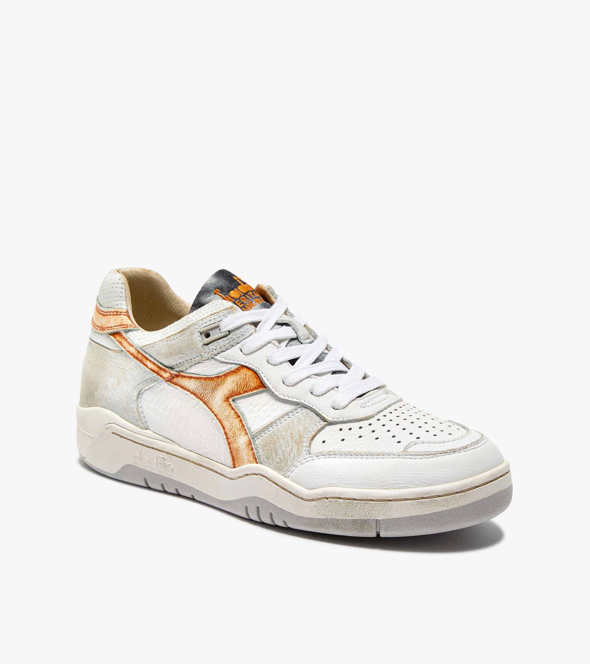 Heritage leather sneaker - Made In Italy - All-gender B.560 FORO ITALIA WHITE - Diadora