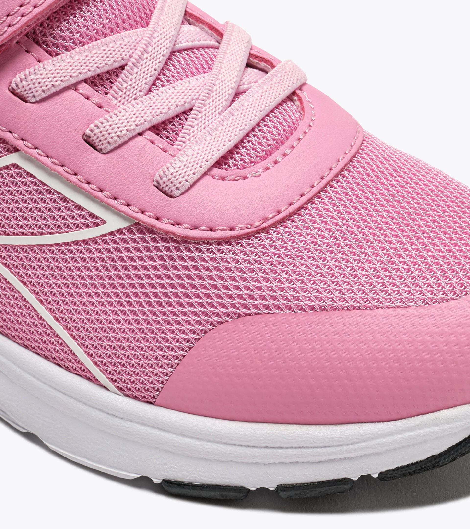 Junior-Running-Schuh - Alle Geschlechter FALCON 6 JR V ROSA BEGONIA/BIANCO - Diadora