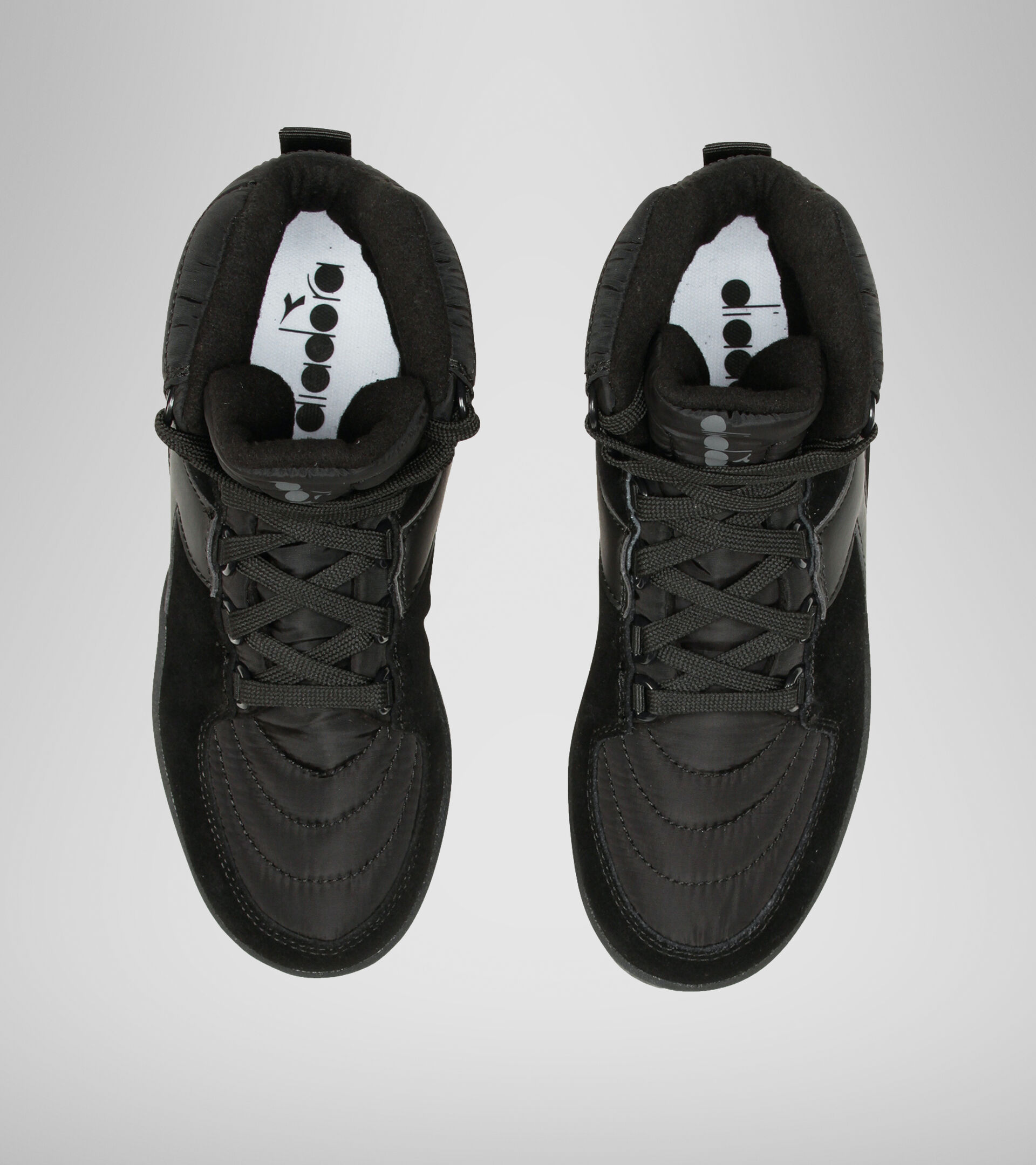 Sports shoe - Women MI BASKET MOON BLACK - Diadora