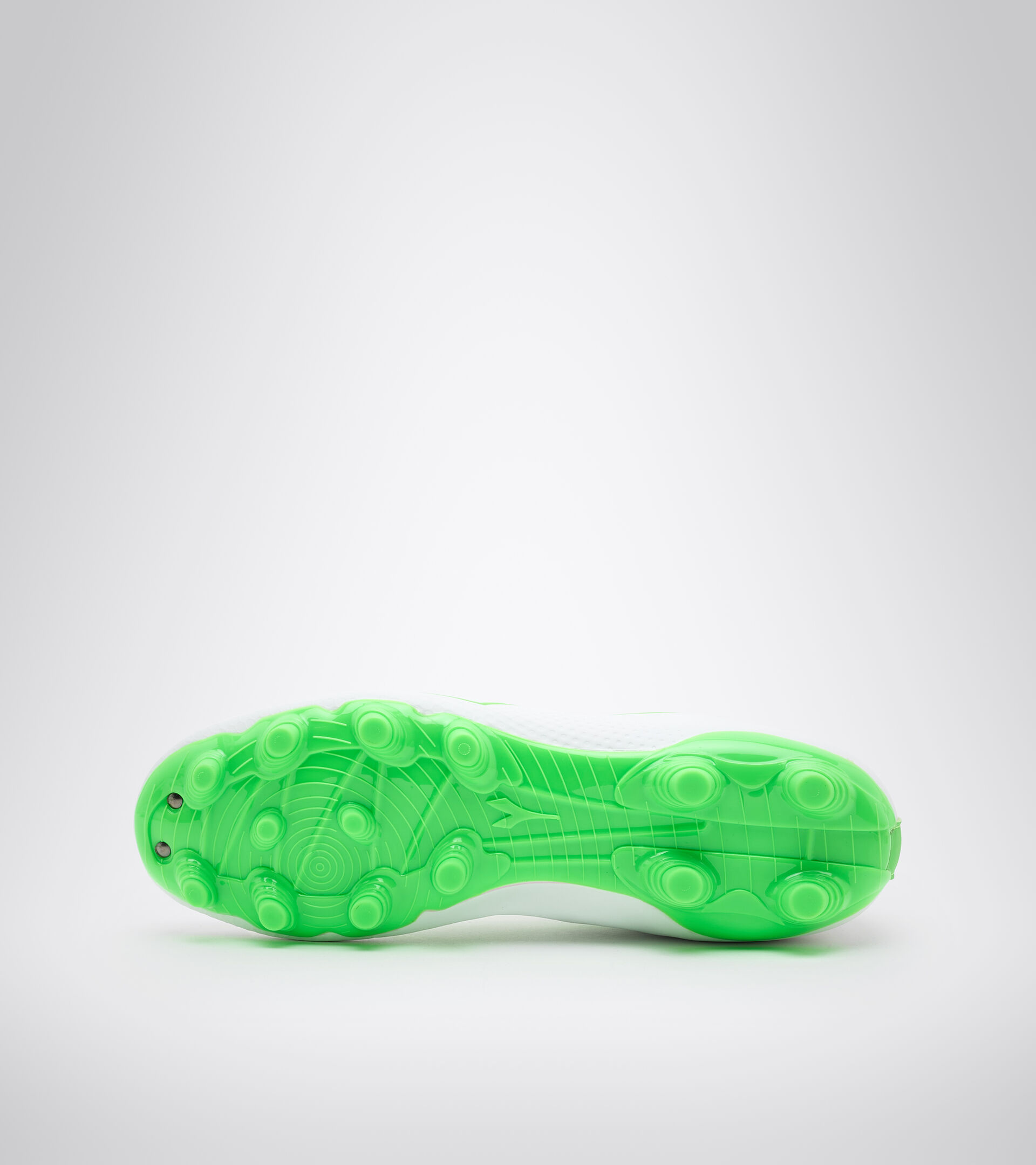 Chaussures de football pour terrains compacts - Unisexe PICHICHI 4 MG14 BLANC/VERT FLUO/NOIR - Diadora
