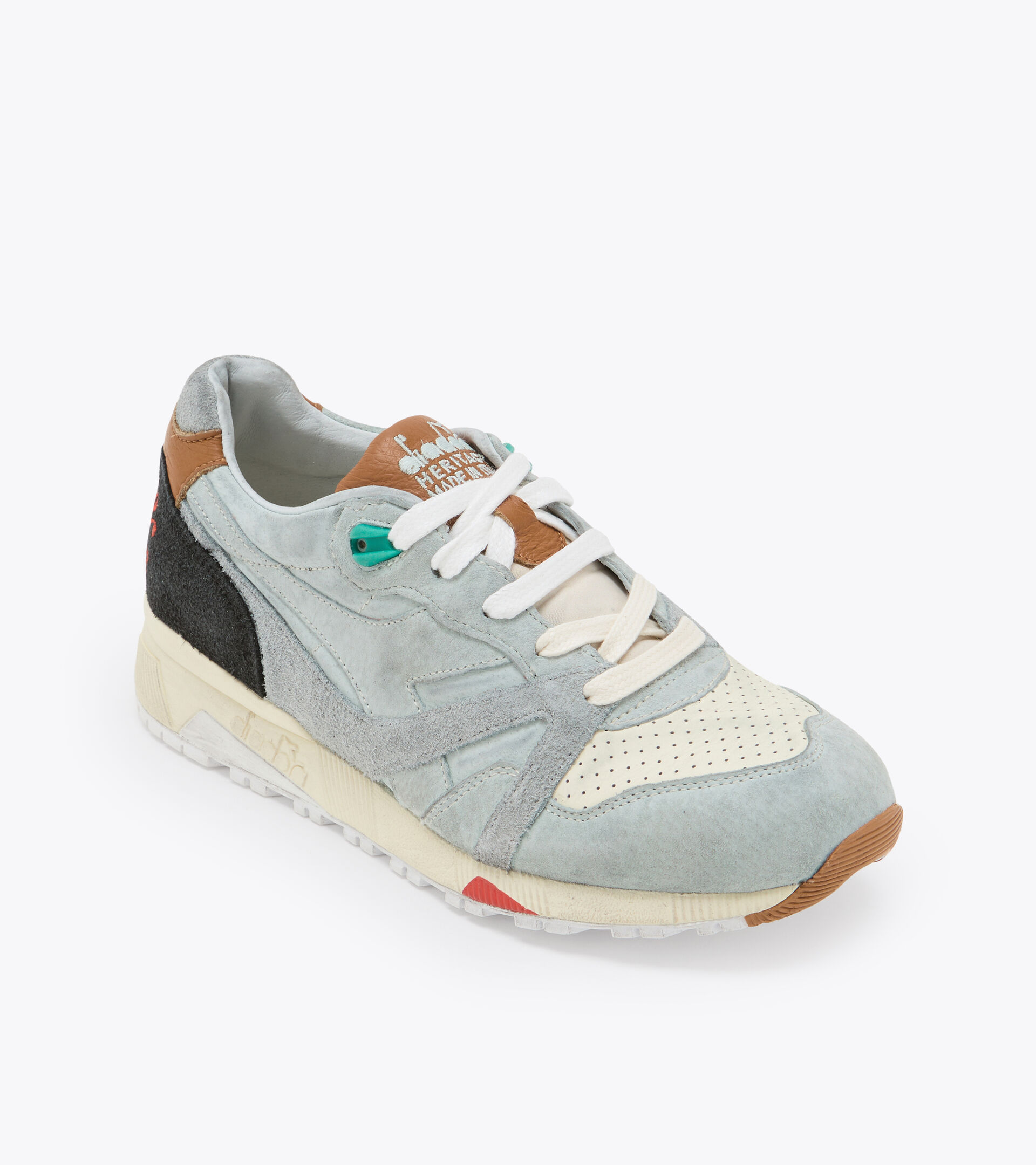 Heritage-Schuh - Unisex N9000 ANICE ITALIA BLAU GLAS - Diadora