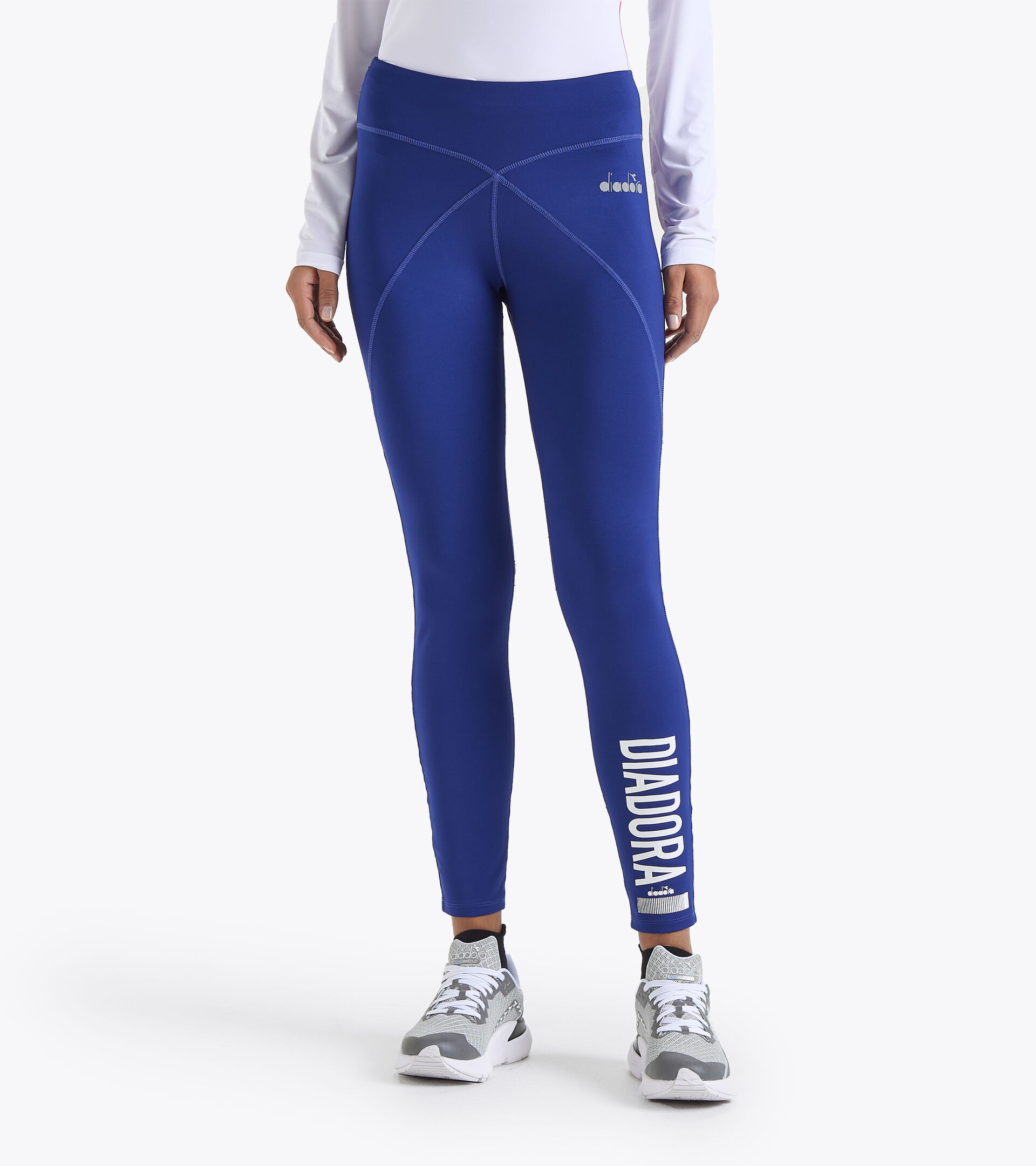 Running shorts - Women L. TIGHTS BE ONE CIANOTIPO AZUL - Diadora