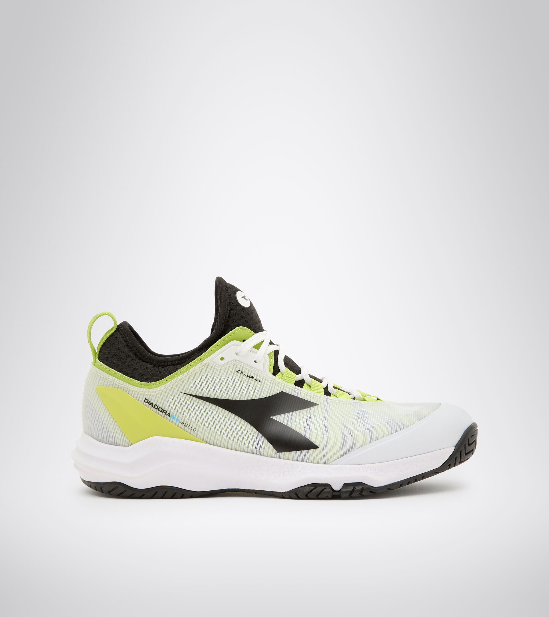 Footwear Sport UOMO SPEED BLUSHIELD FLY 3 + AG WHITE/BLACK/LIME GREEN Diadora