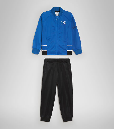 JB.TRACKSUIT FZ DIADORA FC, PRINCESS BLUE Polyknit sports tracksuit - Boy’s JB.TRACKSUIT FZ DIADORA FC PRINCESS BLUE - Diadora