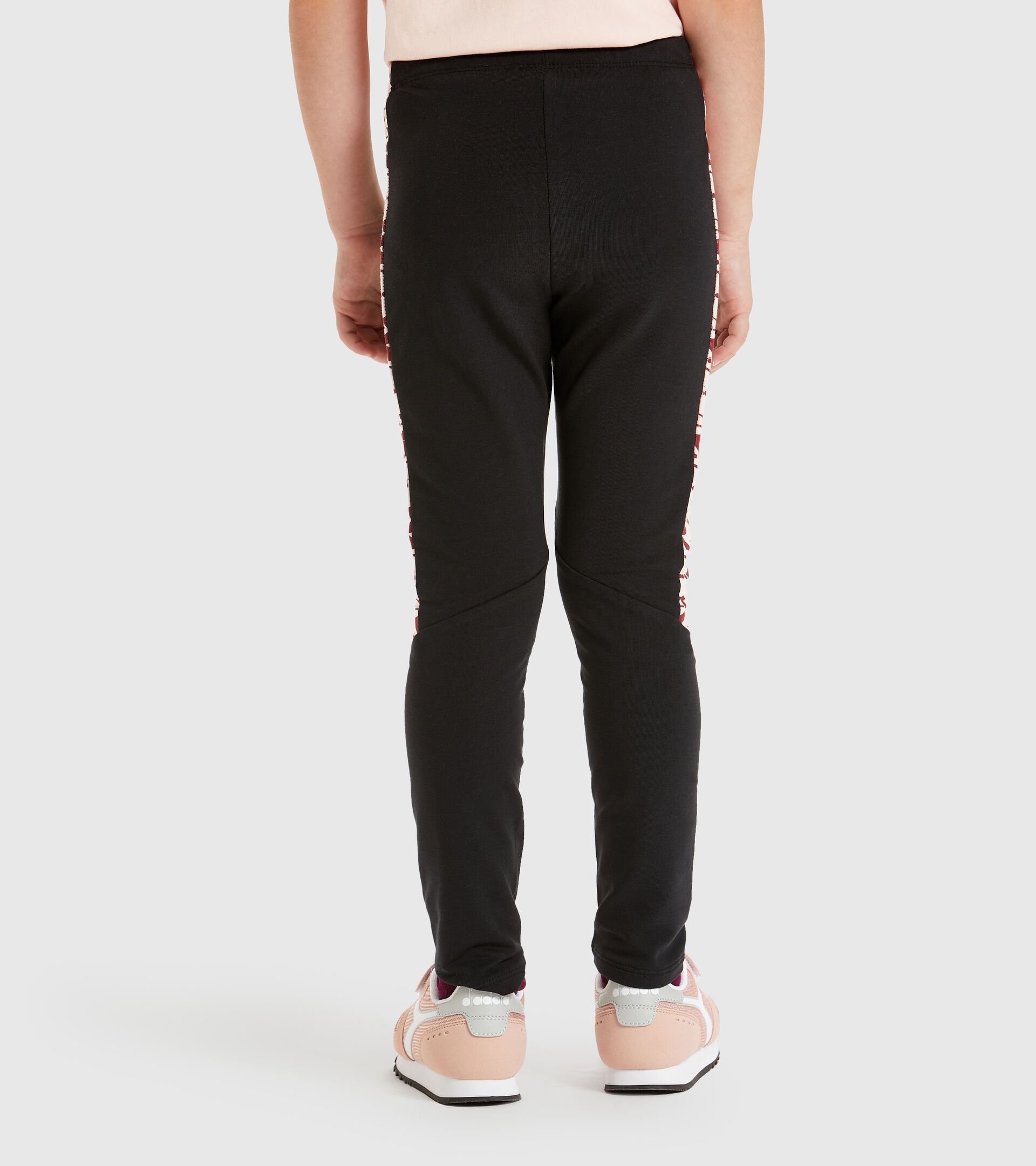 Sports trousers - Kids JG.LEGGINGS TWINKLE BLACK - Diadora