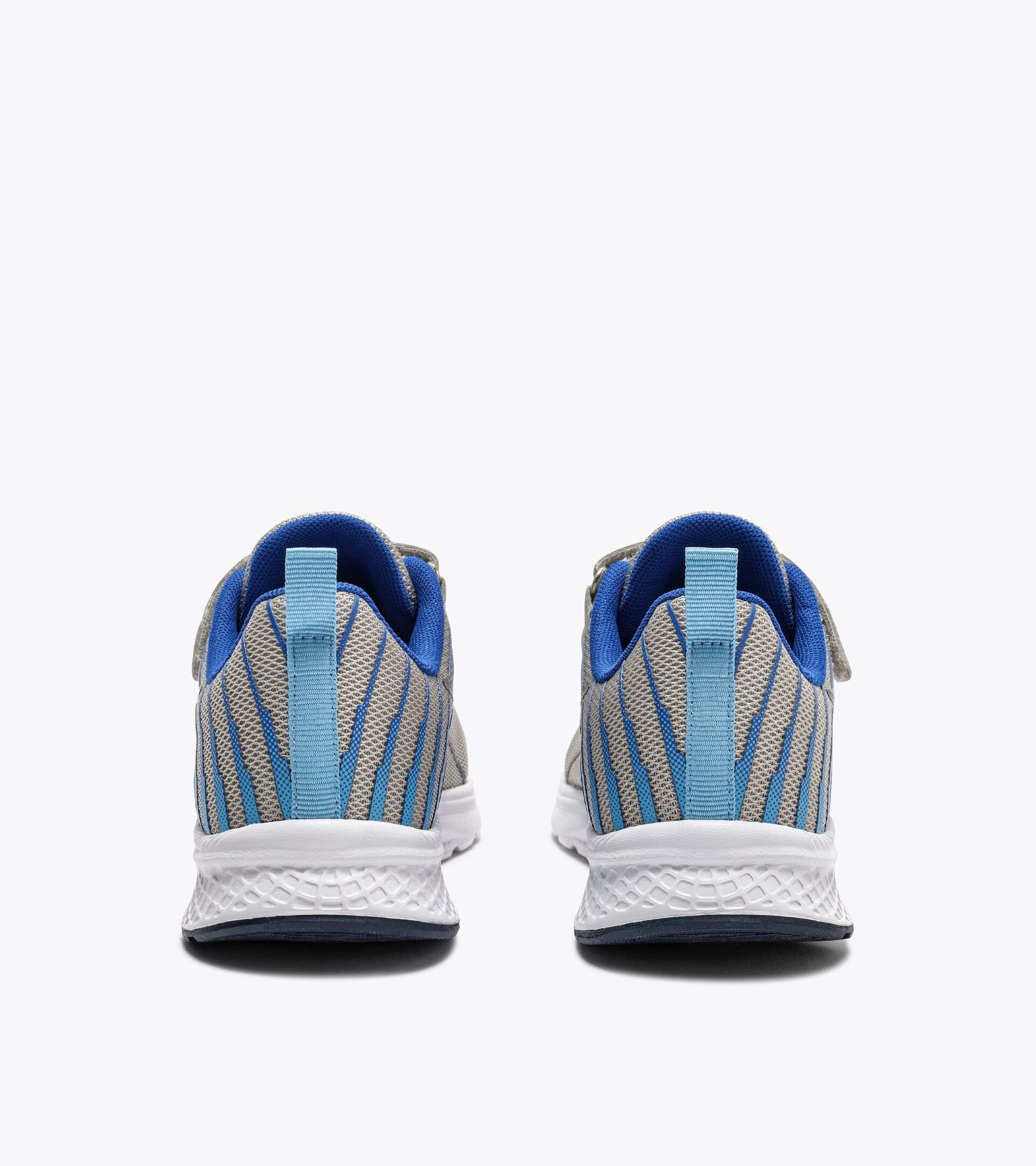 Chaussure de course junior - Tous genres FALCON 6 JR V ARGENTO DD/AZZURRO SCURO - Diadora