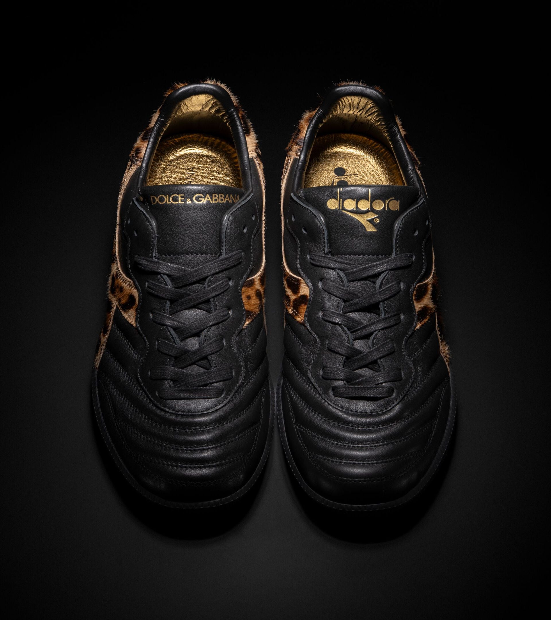 Dolce&Gabbana x Diadora - Made in Italy BRASIL INDOOR DOLCE&GABBANA SCHWARZ - Diadora